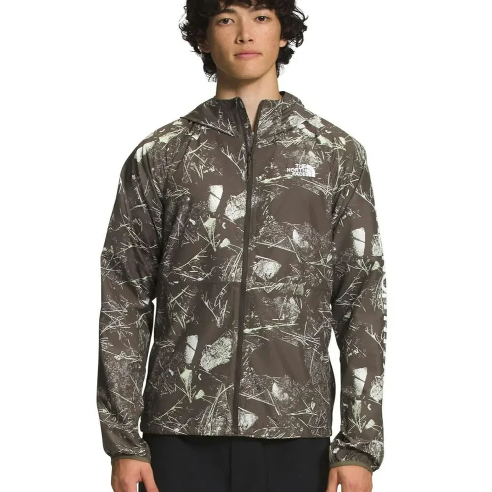 THE NORTH FACE Flyweight Hoodie 2.0 Windbreaker Jacket, sz Medium
